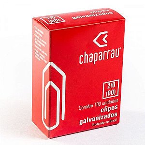 CLIPS CHAPARRAU 2/0 100 UNIDADES