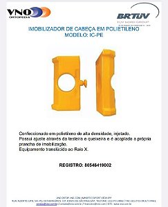 Imobilizador de Cabeça