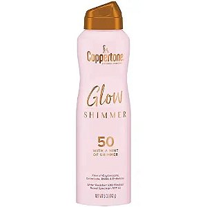 Coppertone Glow com protetor solar Shimmer SPF 50 (142 g)