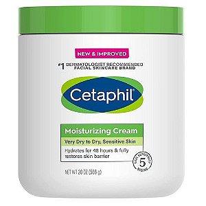 Cetaphil Moisturizing Cream for Very Dry/Sensitive Skin (566g)