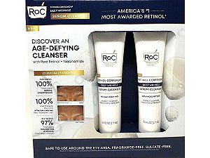 Roc Soro de Limpeza para Rugas Profundas  Pack c/2 (177ml )