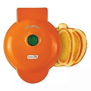 Dash Mini Maker Waffle Pumpkin/Abóbora - 110v