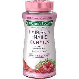 Hair,Skin & Nails Biotin 2500 mcg  (90 gummies)