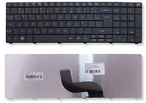 Teclado Para Notebook Gateway Part Number PK130C82012 | Preto ABNT2