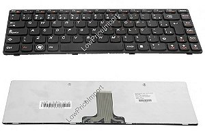 Teclado Compatível Com Notebook Lenovo G480 | Preto ABNT2