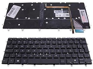 Teclado Para Notebook Dell Part Number NSK-LS0BW 1B ABNT2