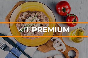 Kit Marmita Fit Premium - 20 Unidades - 200g/cada
