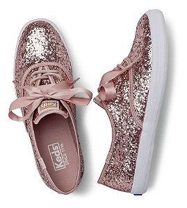 keds glitter preto
