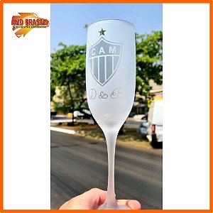 Taça Champanhe imperatriz - Vidro - Personalizada (FOSCA)