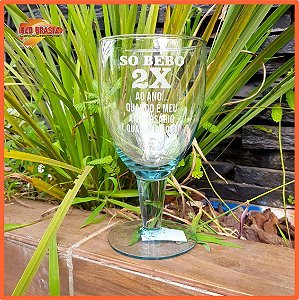 TAÇA DE GIN 1L- VIDRO - PERSONALIZADA (TRANSPARENTE)