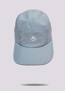 Boné Five Panel Aba Curva Feminino Azul bb