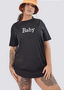 Camiseta feminina estilosa streetwaer Baby