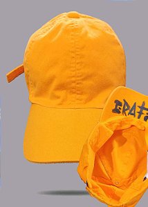 Boné dad hat Aba Curva Feminino Laranja