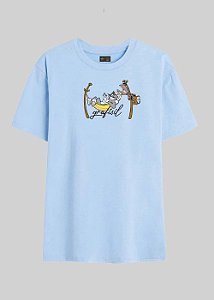 Camiseta feminina estilosa streetwaer Tom e Jerry
