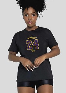 Camiseta feminina estilosa kobe 24