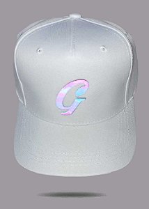 Boné Aba Curva Snapback  Branco Furta Cor