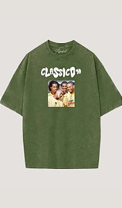 Camiseta Oversized Clássico 90 Verde