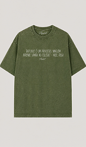 Camiseta Com Frase Noel Rosa