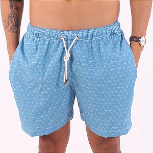 Short Estampado - Blue Cloak