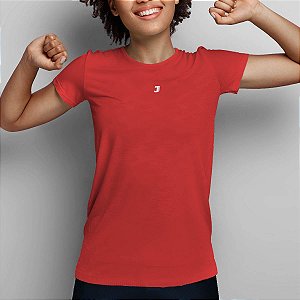 T-shirt Dryfit Premium Feminina - Vermelha