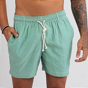 Short Linen - Verde