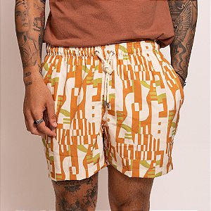 Short Estampado - Carneiros