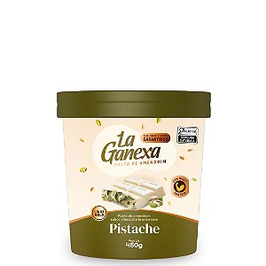 PASTA AMENDOIM 450G - SABOR PISTACHE - LA GANEXA