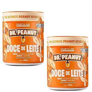 PASTA DE AMENDOIM (2X600G) - DR. PEANUT