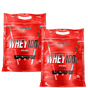 whey 100% pure 2x900g - integralmedica