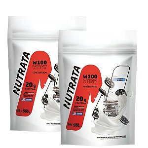 W100 WHEY PROTEIN 2X900G - NUTRATA