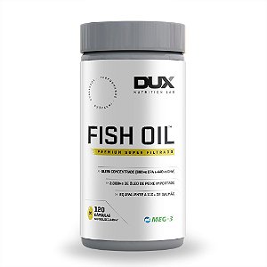 FISH OIL - ÔMEGA 3 - POTE 120 CÁPSULAS - DUX NUTRITION