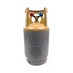 Tanque Recolhedor Para Gás Refrigerante 13,6 Kg 10lbs