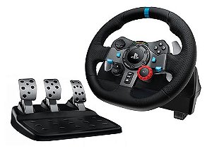 Volante Logitech G27, Com Pedais E Câmbio