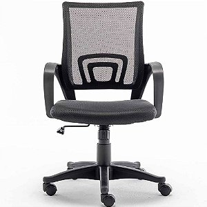 Cadeira Office Comfort Mesh Classe 3, Couro Sintético - FlexInter