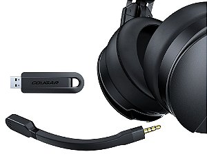 Headset Gamer s/ fio Cougar Omness Essentital, Drive 53mm, PC, PS5, 3HW50G53B.0001