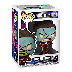 Funko Pop Homem De Ferro Zumbi Marvel What If..? - 944