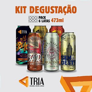 Kit Degustação (Pack 6 latas de 473ml)