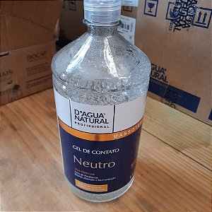 Gel De Contato Neutro 1,1kg D'Agua Natural