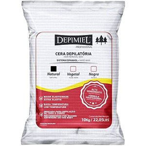 Pacote Cera Natural Sistema Espanhol Depilatória 10kg Depimiel