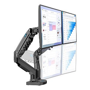 Suporte De Mesa Para Tv/monitor De 17 Até 30 Cor Preto