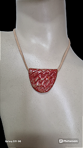 Cerâmica -  Colar   Difusor  zodíaco