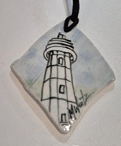 Cerâmica -  Colar Icone -  Farol VV