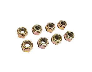 Porca Parlock 7mm - Kit com 8