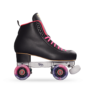 Patins Xtreme Shock - Preto/Rosa