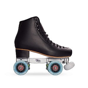 Patins Xtreme Preto c/ Roda Azul