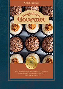 Ebook - Coletânea com 70 Receitas de Brigadeiros Gourmet - Guia Prático