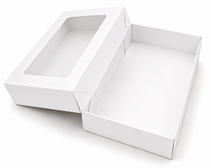 Caixa Multiuso com Visor 20x13x4 - Pct com 10 Unidades