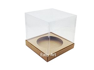 Caixa para Mini Panetones de 80g 11x11x9 - Pct com 10 Unidades