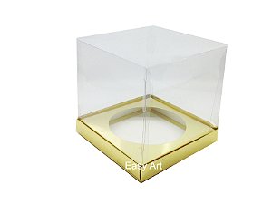 Caixa para Mini Panetones de 80g 11x11x9 - Pct com 10 Unidades