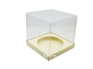 Caixa para Mini Panetones de 80g 11x11x9 - Pct com 10 Unidades